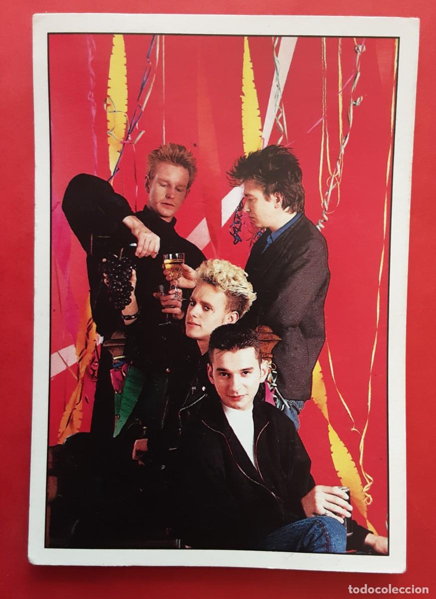 Coleccionismo Cromos antiguos: DEPECHE MODE, PANINI POP STARS 1989, N&Uacute;MERO 45.