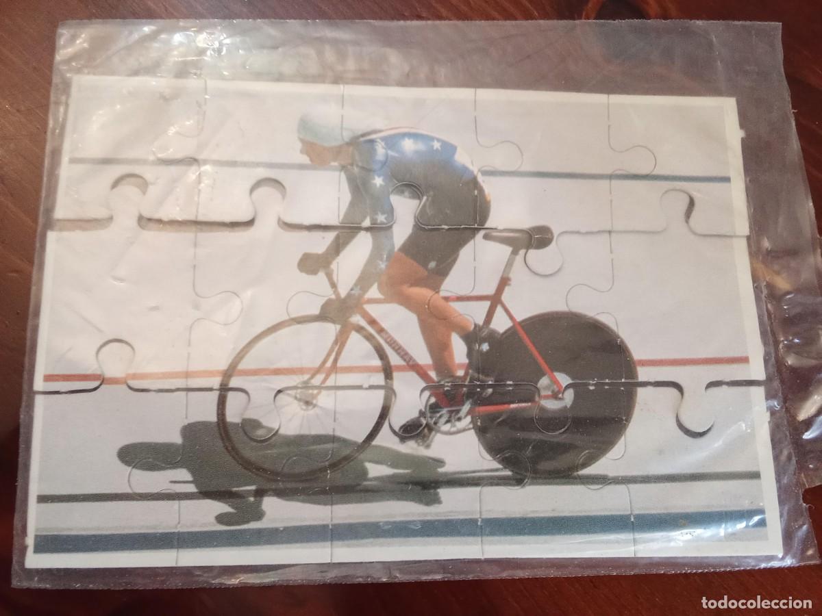Collezionismo Figurine antiche: Puzzle ol&iacute;mpico Los &Aacute;ngeles 84 ciclismo USA Cola Cao o Nestl&eacute;