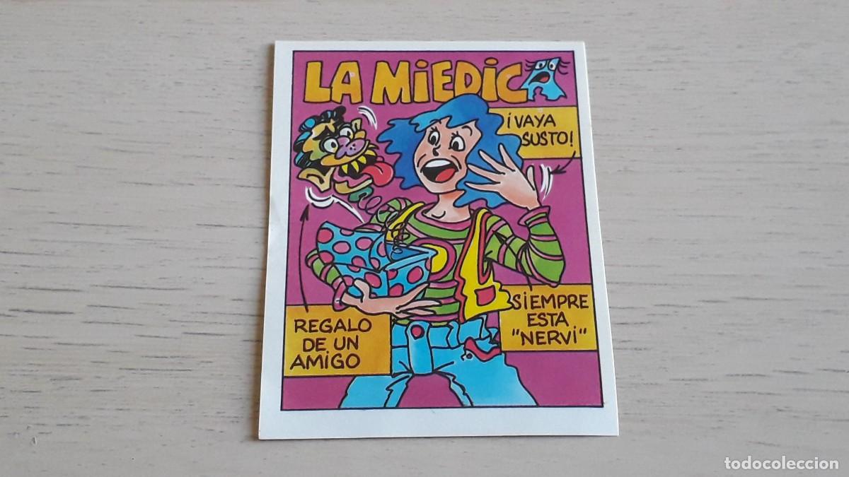 Coleccionismo Cromos antiguos: Cromo adhesivo &iexcl;Los Colegas! La Miedica # 37, promo Phoskitos, original a&ntilde;o 1994-1995.