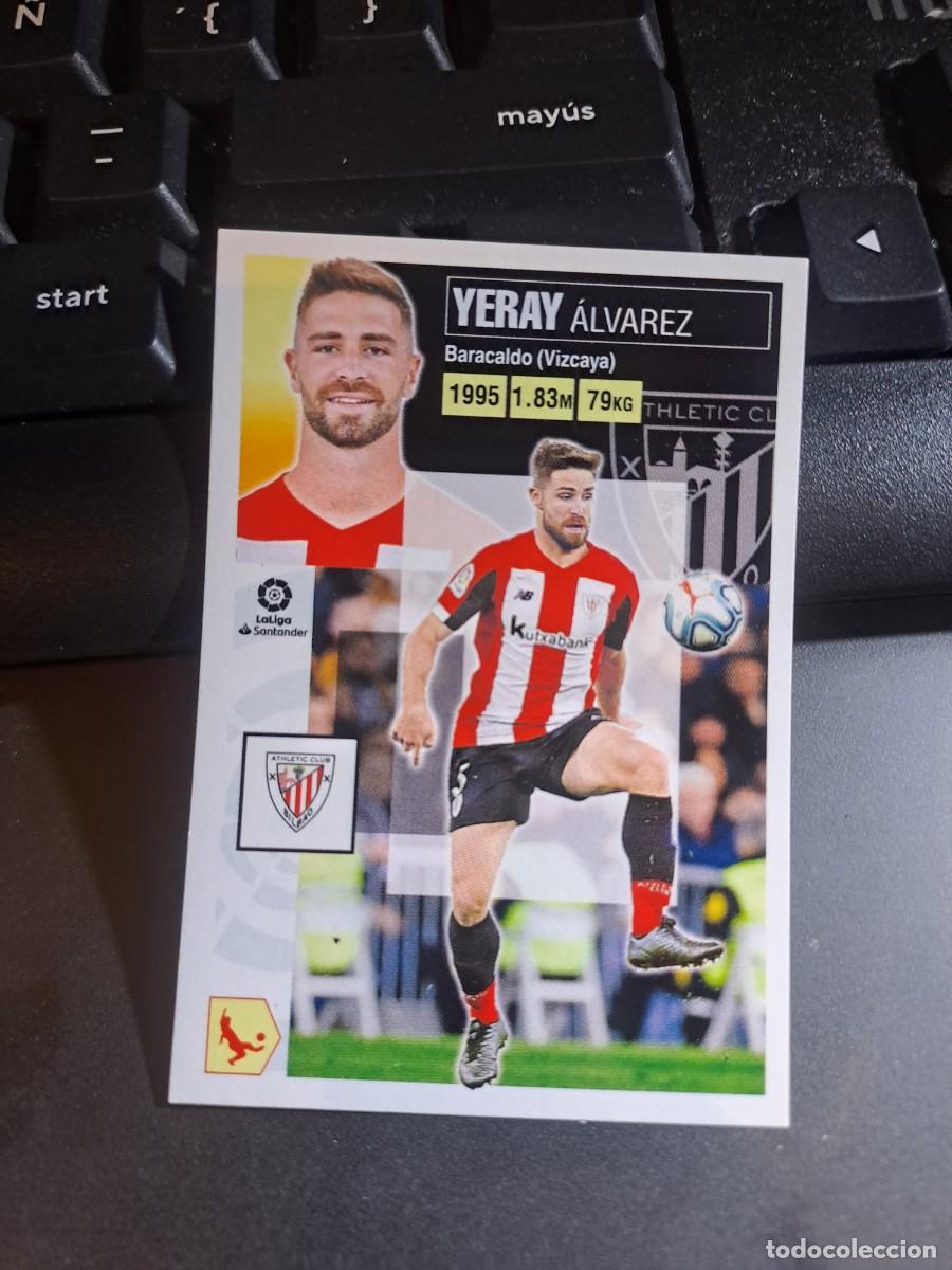 Coleccionismo Cromos antiguos: CROMO YERAY 8 ATHLETIC CLUB DE BILBAO LIGA 2020 2021 20 21 ESTE PANINI NUNCA PEGADO