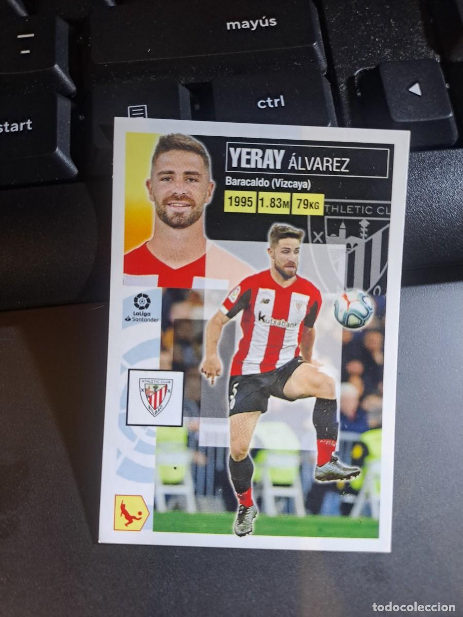 Coleccionismo Cromos antiguos: CROMO YERAY 8 ATHLETIC CLUB DE BILBAO LIGA 2020 2021 20 21 ESTE PANINI NUNCA PEGADO
