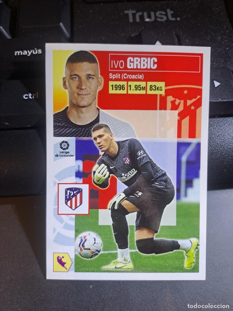 Coleccionismo Cromos antiguos: CROMO GRBIC 3 ATLETICO DE MADRID LIGA 2020 2021 20 21 ESTE PANINI NUNCA PEGADO