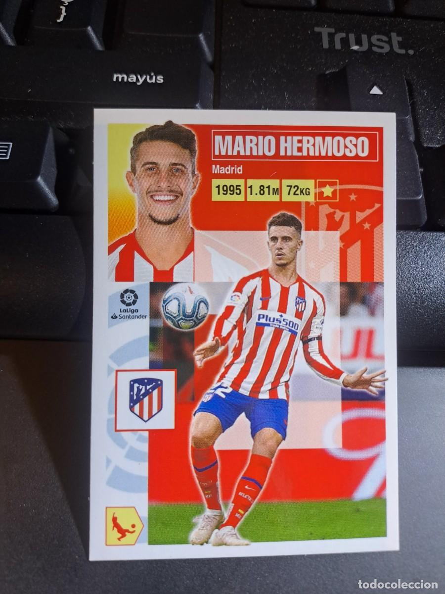 Coleccionismo Cromos antiguos: CROMO MARIO HERMOSO 8 B 8B ATLETICO DE MADRID LIGA 2020 2021 20 21 ESTE PANINI NUNCA PEGADO