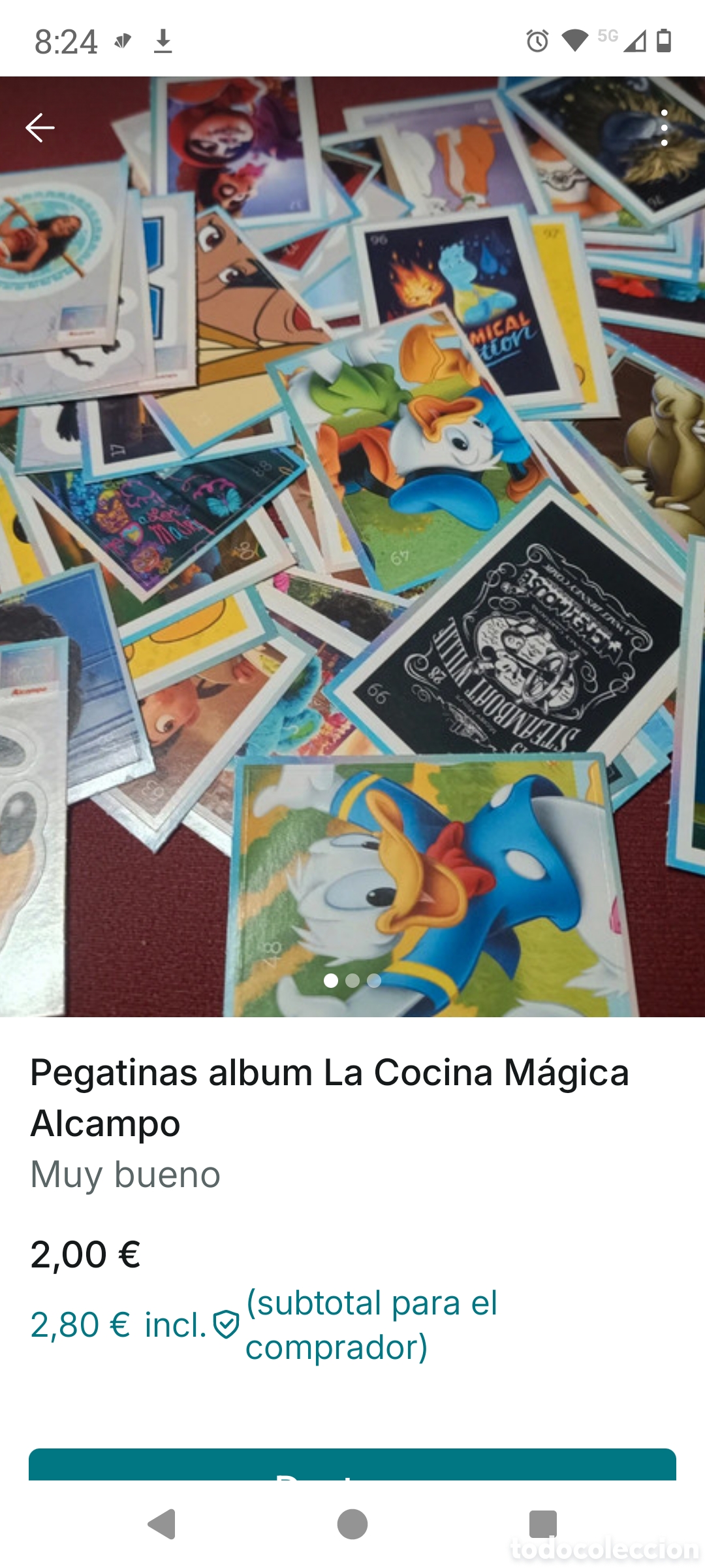 Coleccionismo Cromos antiguos: Cromos La Cocina M&aacute;gica