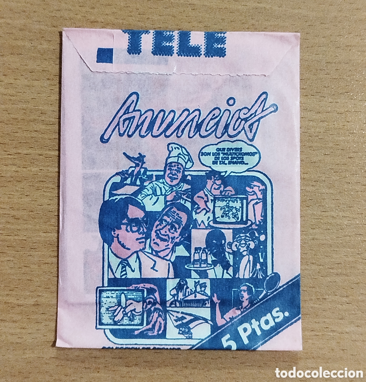 Coleccionismo Cromos antiguos: EXCELENTE ESTADO SOBRE DE CROMOS CERRADO SIN ABRIR TELE ANUNCIOS EDICIONES ESTE