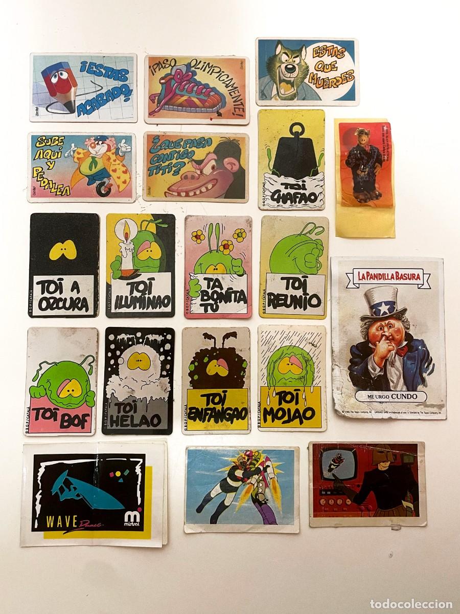 Coleccionismo Cromos antiguos: Lote 19 cromos Recuperados a&ntilde;os 80/90
