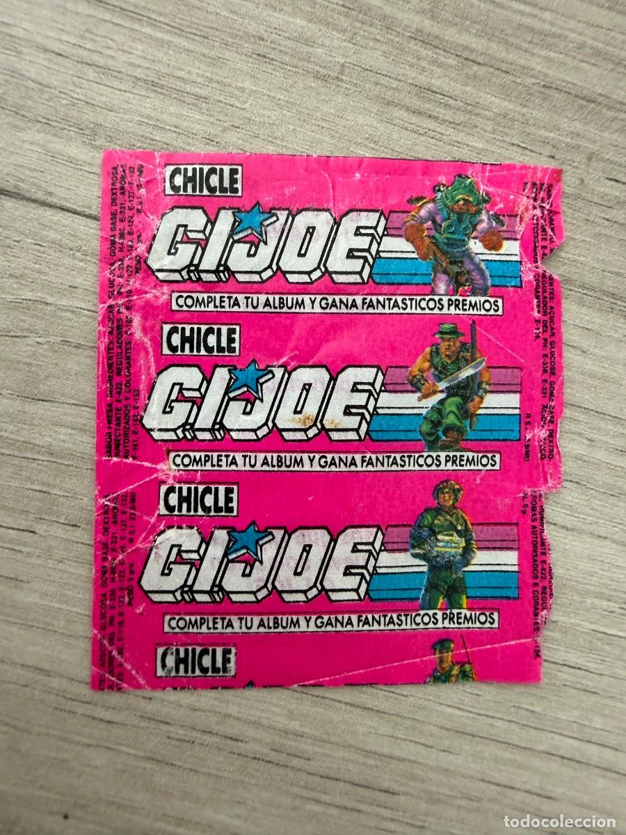 Coleccionismo Cromos antiguos: Envoltorio chicle Gijoe - Espa&ntilde;ol