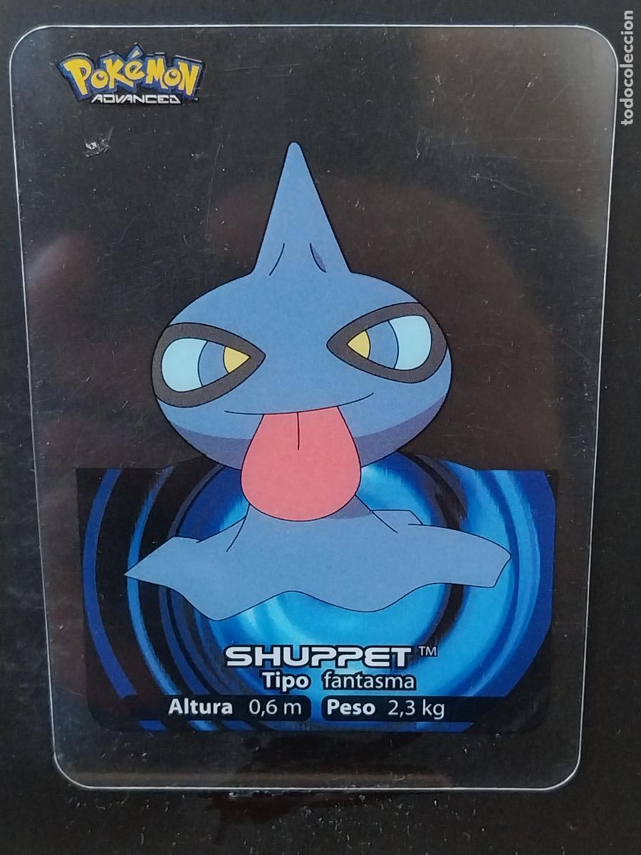 Coleccionismo Cromos antiguos: POKEMON LAMINCARDS EDIBAS MC CROMO 114 SHUPPET A&Ntilde;O 2005 JUGADA ORIGINAL