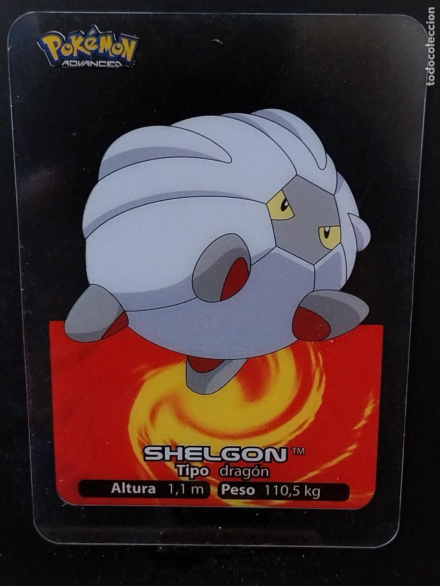 Coleccionismo Cromos antiguos: POKEMON LAMINCARDS EDIBAS MC CROMO 136 SHELGON A&Ntilde;O 2005 JUGADA ORIGINAL