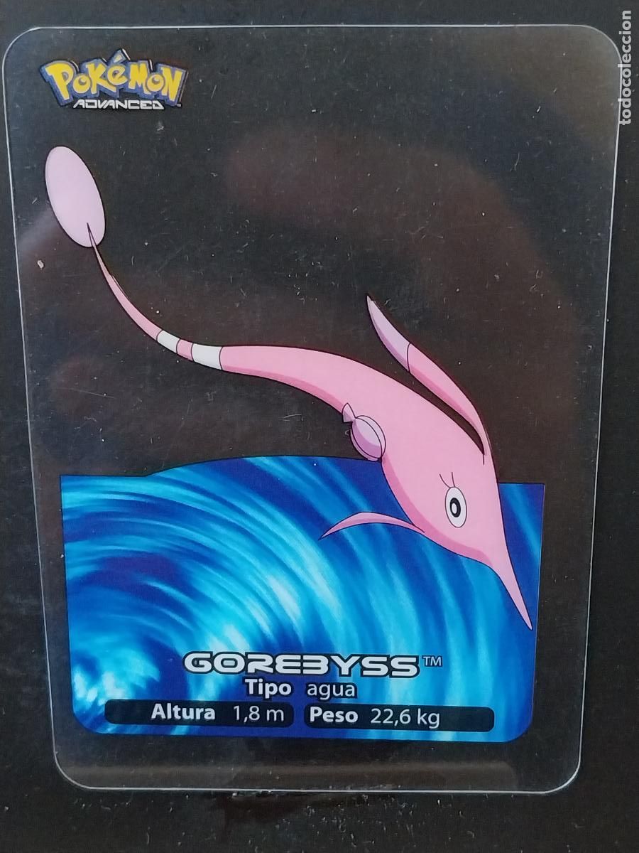 Coleccionismo Cromos antiguos: POKEMON LAMINCARDS EDIBAS MC CROMO 132 GOREBYSS A&Ntilde;O 2005 JUGADA ORIGINAL