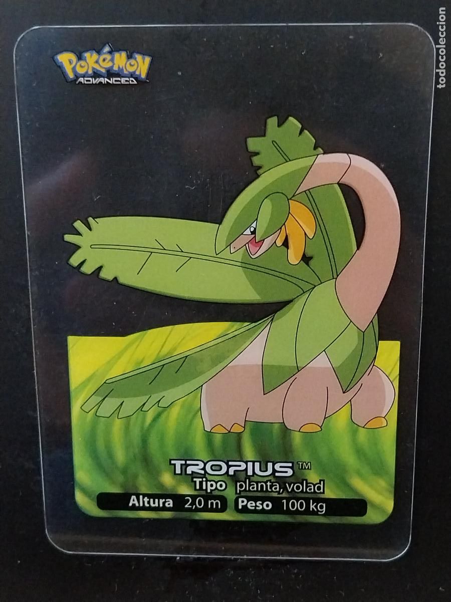 Collectable Antique Stickers: POKEMON LAMINCARDS EDIBAS MC CROMO 118 TROPIUS A&Ntilde;O 2005 JUGADA ORIGINAL