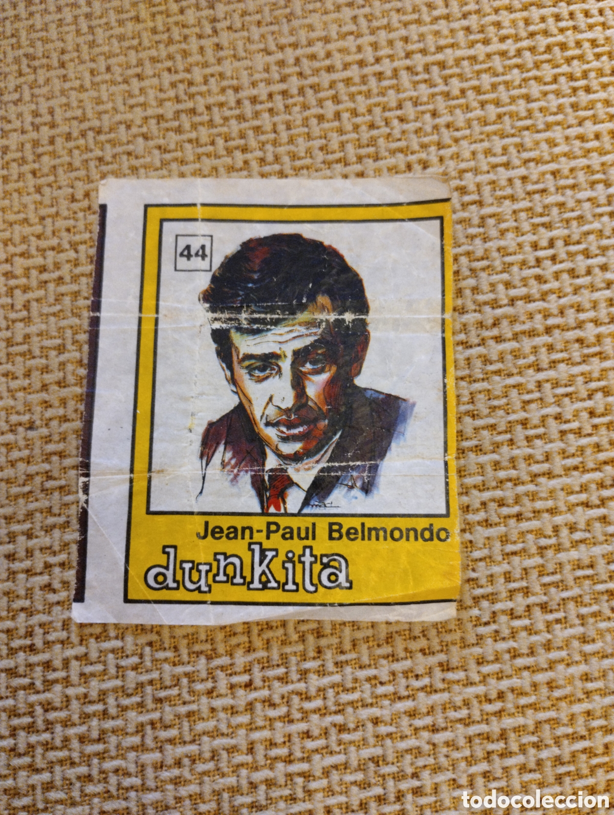 Colecionismo Cromos antigos: Cromo Dunkita Jean-Paul Belmondo