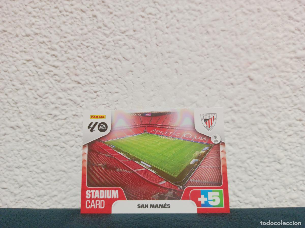 Coleccionismo Cromos antiguos: 19 BIS SAN MAM&Eacute;S ESTADIUM CARD ATHLETIC CLUB PANINI ADRENALYN XL 25 26