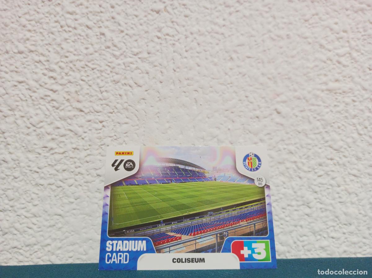 Coleccionismo Cromos antiguos: 145 BIS COLISEUM ESTADIUM CARD GETAFE CF PANINI ADRENALYN XL 25 26