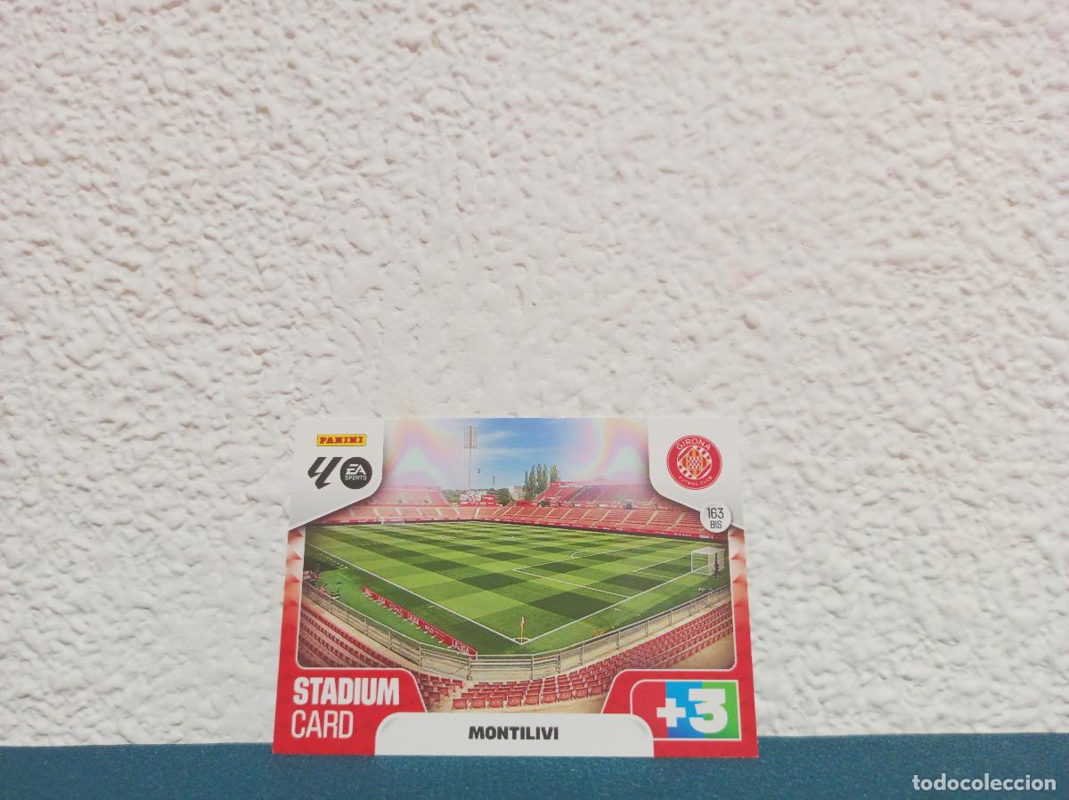 Coleccionismo Cromos antiguos: 163 BIS MONTILIVI ESTADIUM CARD GIRONA FC PANINI ADRENALYN XL 25 26