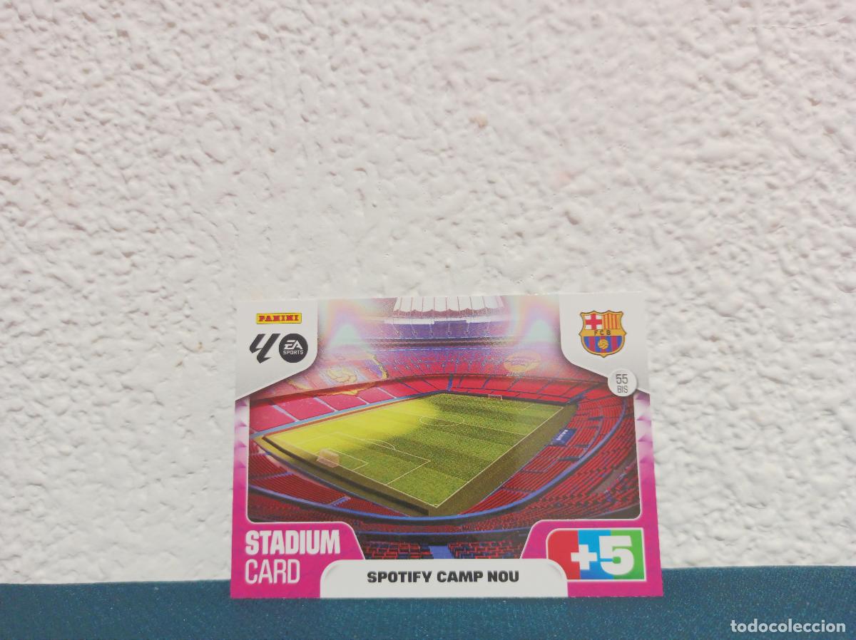 Coleccionismo Cromos antiguos: 55 BIS SPOTIFY CAMP NOU ESTADIUM CARD FC BARCELONA PANINI ADRENALYN XL 25 26