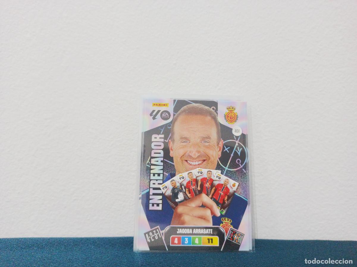 Coleccionismo Cromos antiguos: 491 JAGOBA ARRASATE ENTRENADOR RCD MALLORCA PANINI ADRENALYN XL 25 26