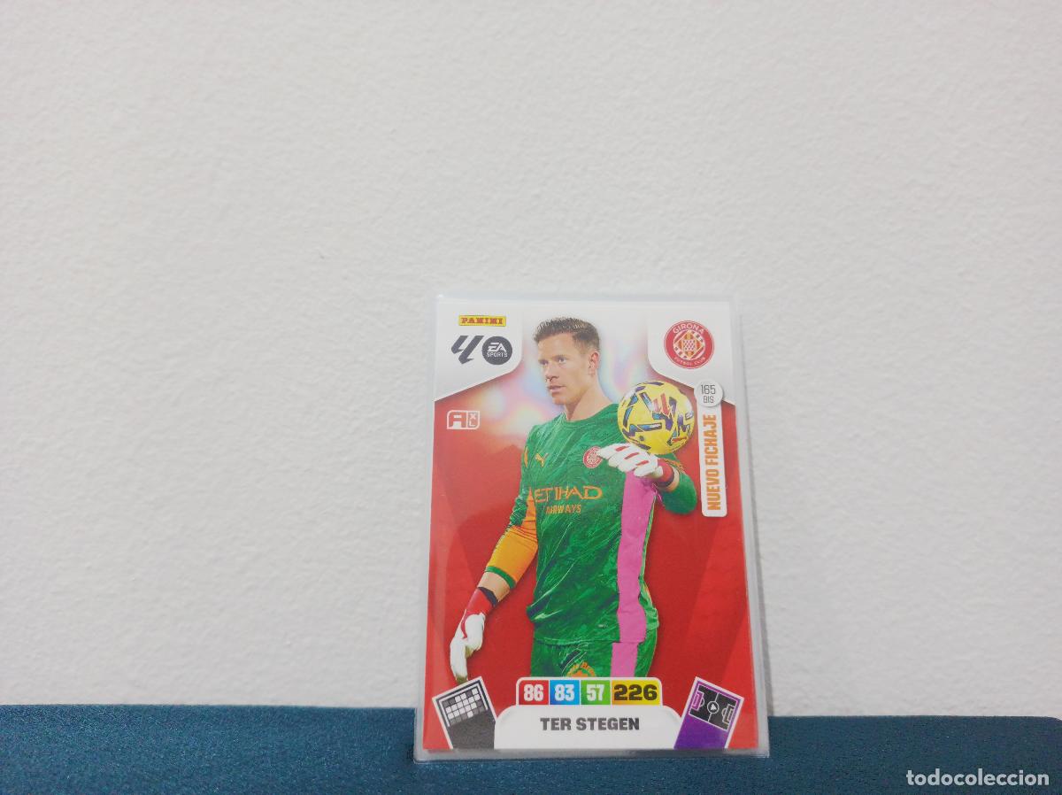Coleccionismo Cromos antiguos: 165 BIS NUEVO FICHAJE TER STEGEN BASE GETAFE CF PANINI ADRENALYN XL 25 26