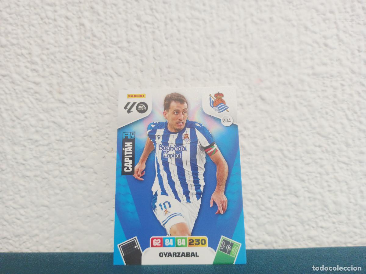 Coleccionismo Cromos antiguos: 304 OYARZABAL BASE REAL SOCIEDAD PANINI ADRENALYN XL 25 26