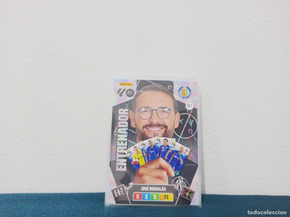 Coleccionismo Cromos antiguos: 487 JOS&Eacute; BORDAL&Aacute;S ENTRENADOR GETAFE CF PANINI ADRENALYN XL 25 26