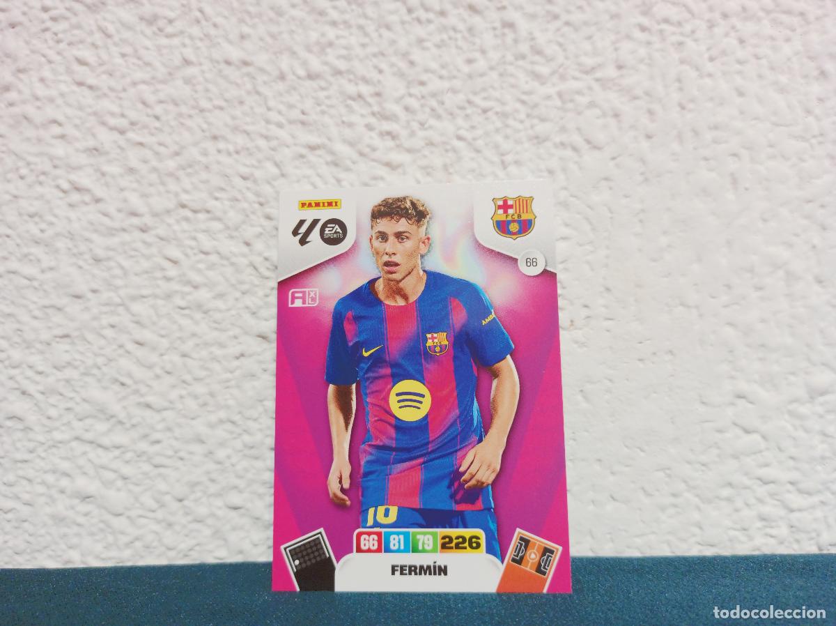 Coleccionismo Cromos antiguos: 66 FERMIN BASE FC BARCELONA PANINI ADRENALYN 25 26