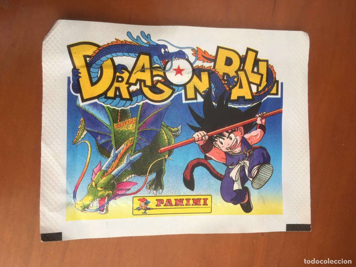 Coleccionismo Cromos antiguos: dragon ball bola de dragon panini sobre de cromos sin abrir cerrado