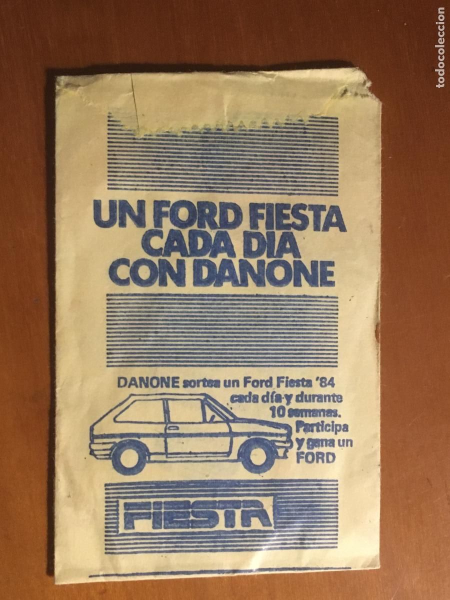 Coleccionismo Cromos antiguos: gran prix danone sobre de cromos sin abrir cerrado