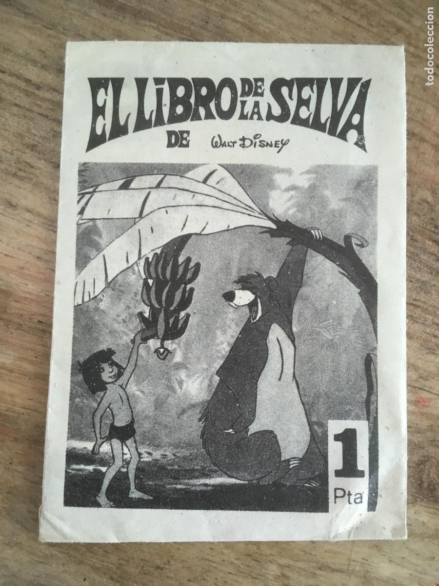 Coleccionismo Cromos antiguos: el libro de la selva disney fher sobre de cromos sin abrir cerrado