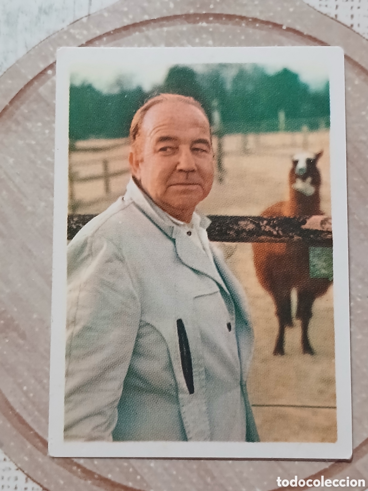 Coleccionismo Cromos antiguos: Cromo Cigarrillos Cumbre n&deg; 162 Broderick Crawford -Estrellas del cine y de la canci&oacute;n-