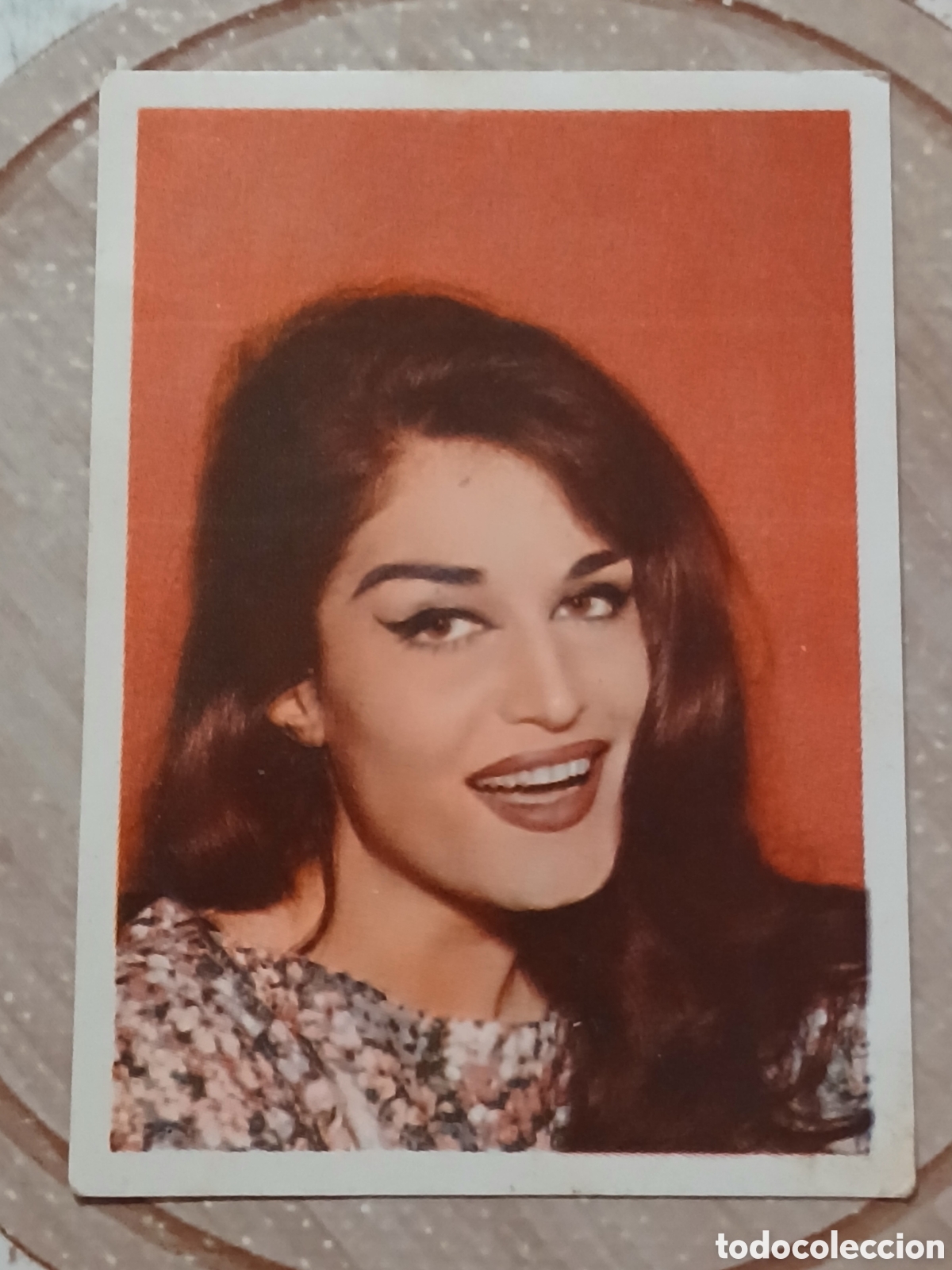 Coleccionismo Cromos antiguos: Cromo Cigarrillos Cumbre n&deg; 162 Dalida -Estrellas del cine y de la canci&oacute;n-