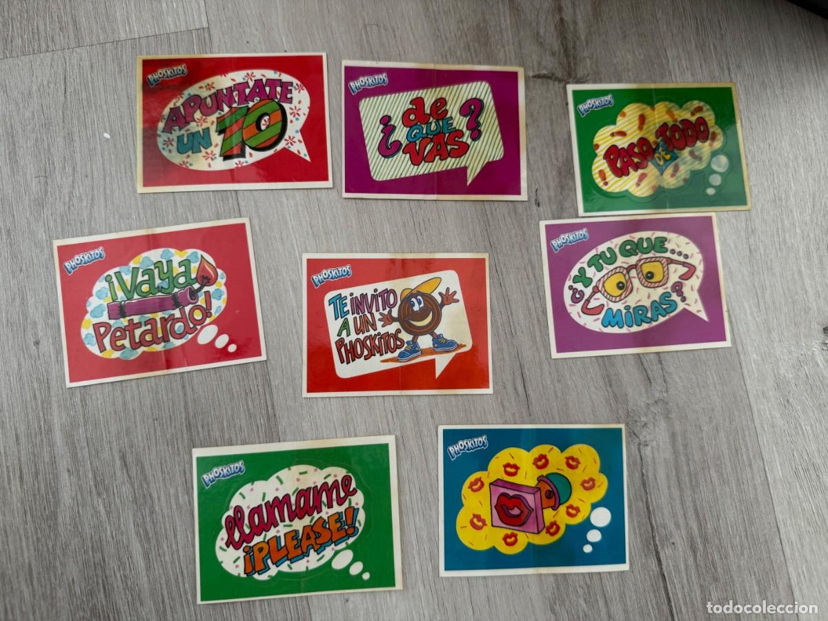 Coleccionismo Cromos antiguos: 8 cromos distintos - Karabolas - Phoskitos