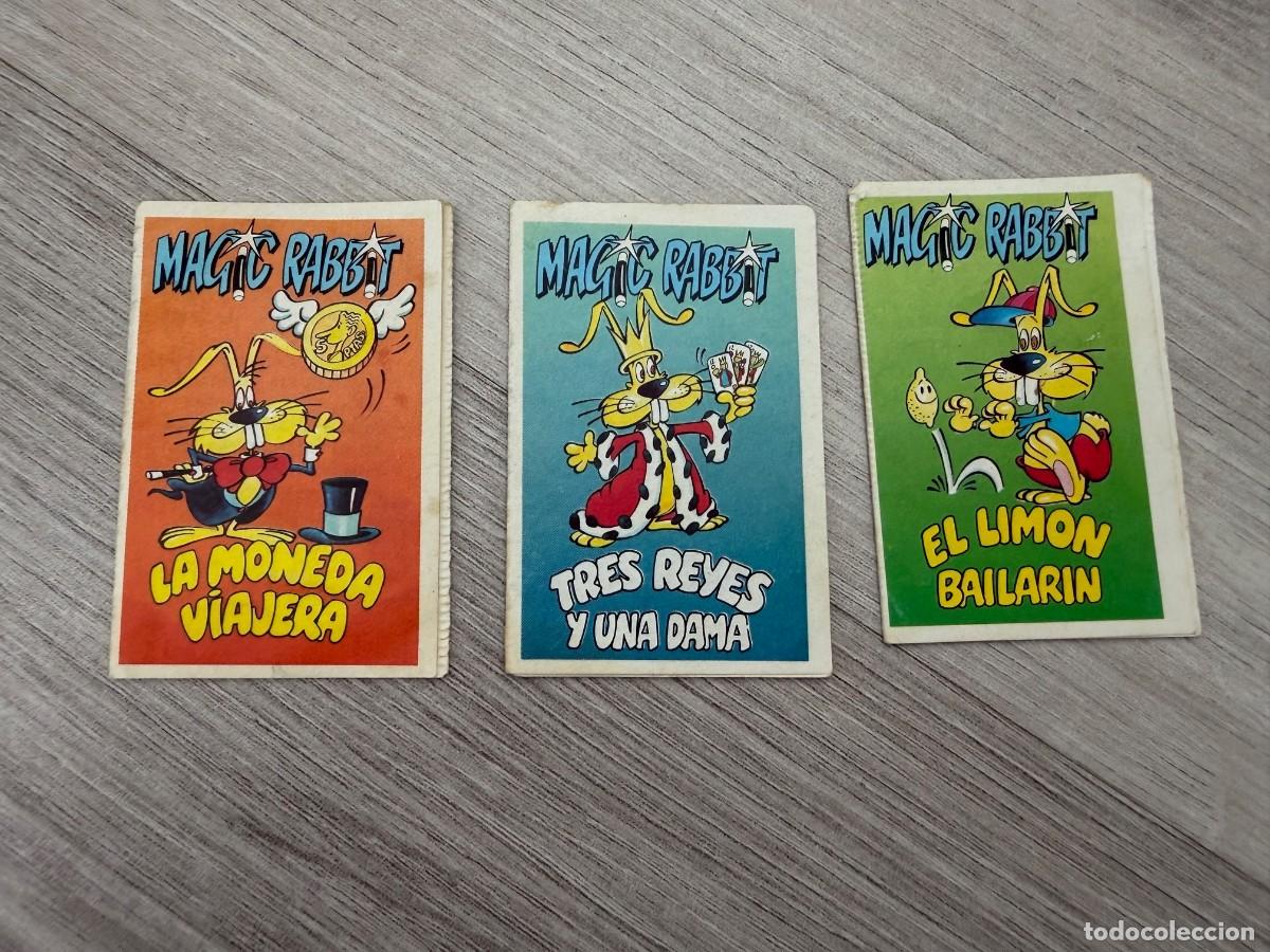 Coleccionismo Cromos antiguos: 3 cromos distintos - Magic Rabbit - Bimbo - 3, 5 y 21