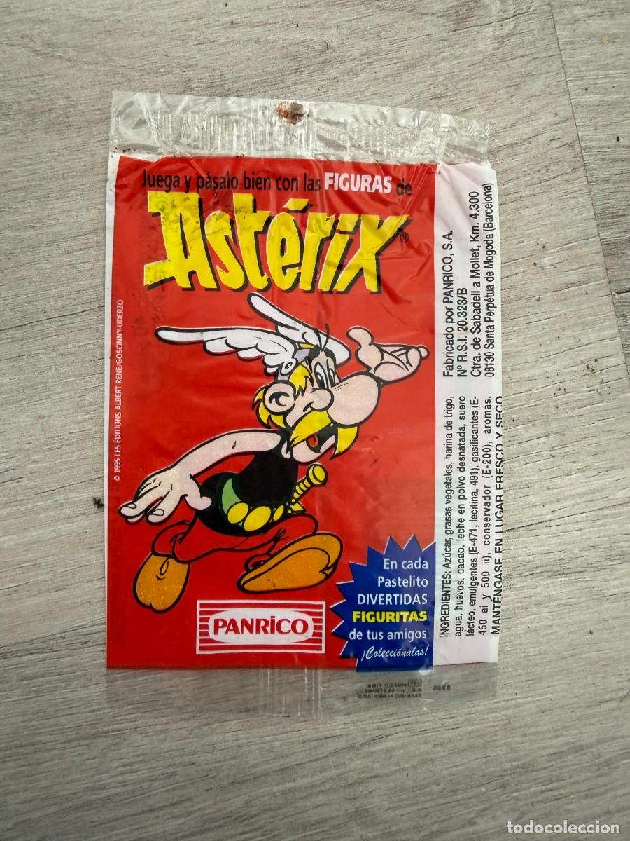 Coleccionismo Cromos antiguos: Envoltorio pastelito Ast&eacute;rix de Panrico