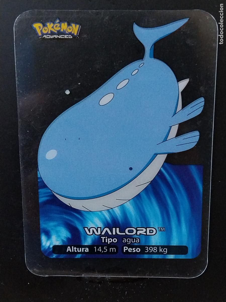 Coleccionismo Cromos antiguos: POKEMON LAMINCARDS EDIBAS MC CROMO 081 WAYLORD A&Ntilde;O 2005 JUGADA ORIGINAL
