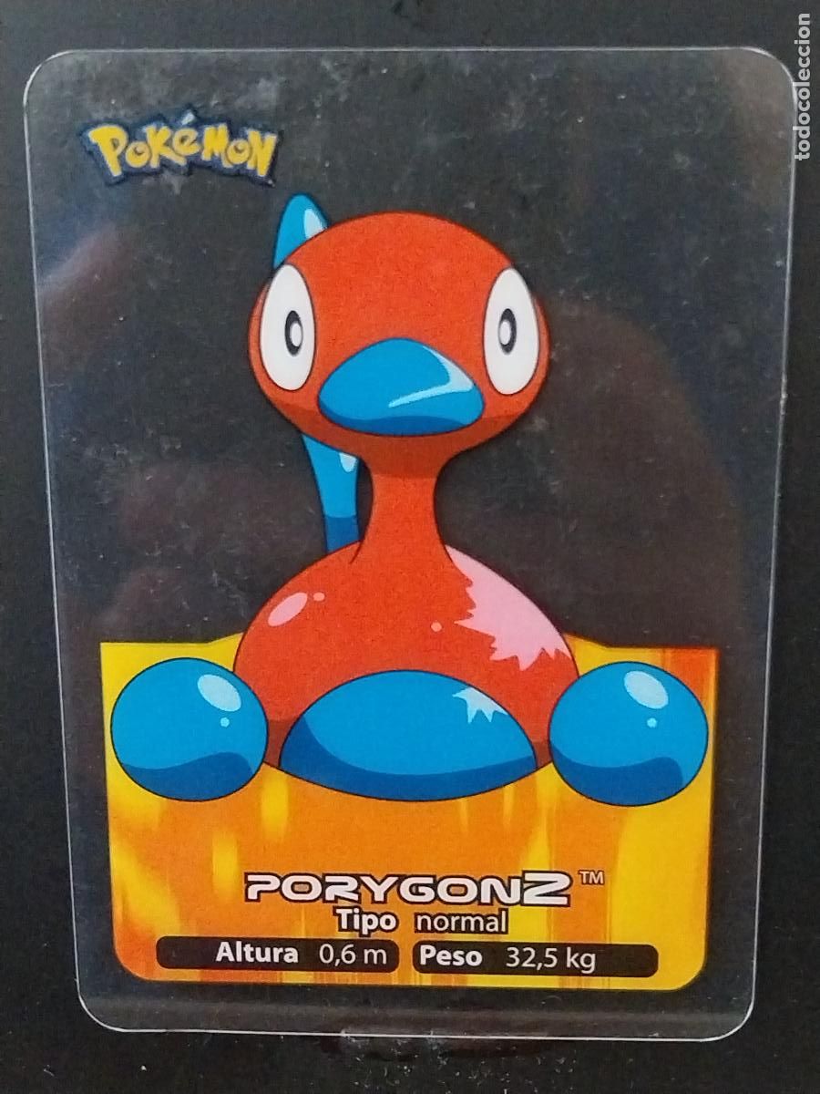Coleccionismo Cromos antiguos: POKEMON LAMINCARDS EDIBAS MC CROMO 078 PORYGONZ A&Ntilde;O 2005 JUGADA ORIGINAL