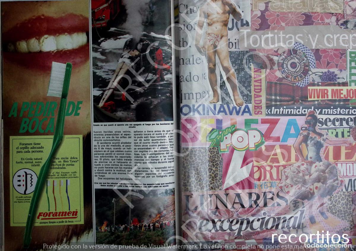 Coleccionismo Cromos antiguos: FORAMEN CEPILLO DENTIFRICO ANUNCIO PUBLICIDAD