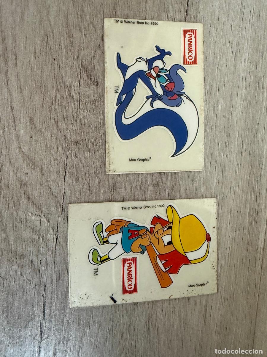 Coleccionismo Cromos antiguos: 2 cromos Tiny Toon Adventures de Panrico