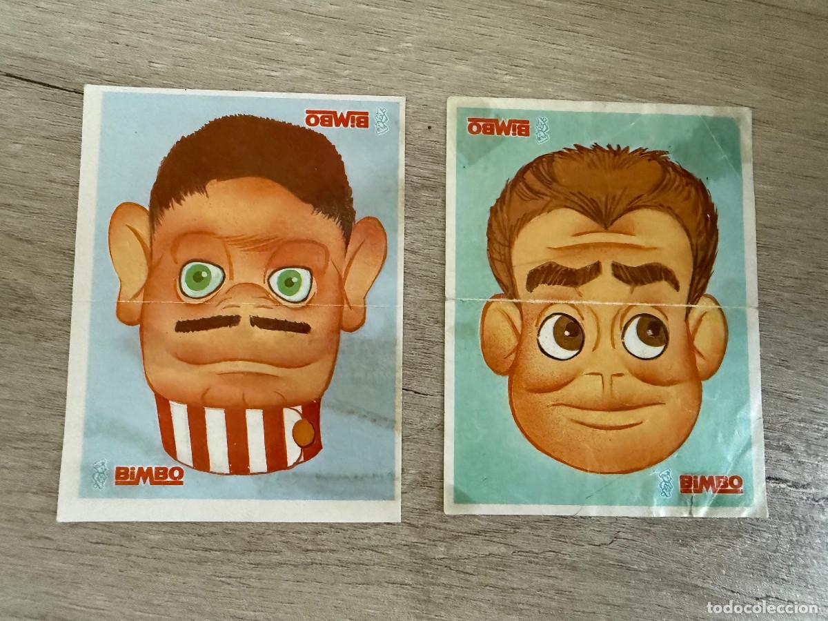Coleccionismo Cromos antiguos: 2 cromos Doblecaras de Bimbo - 16 y 22