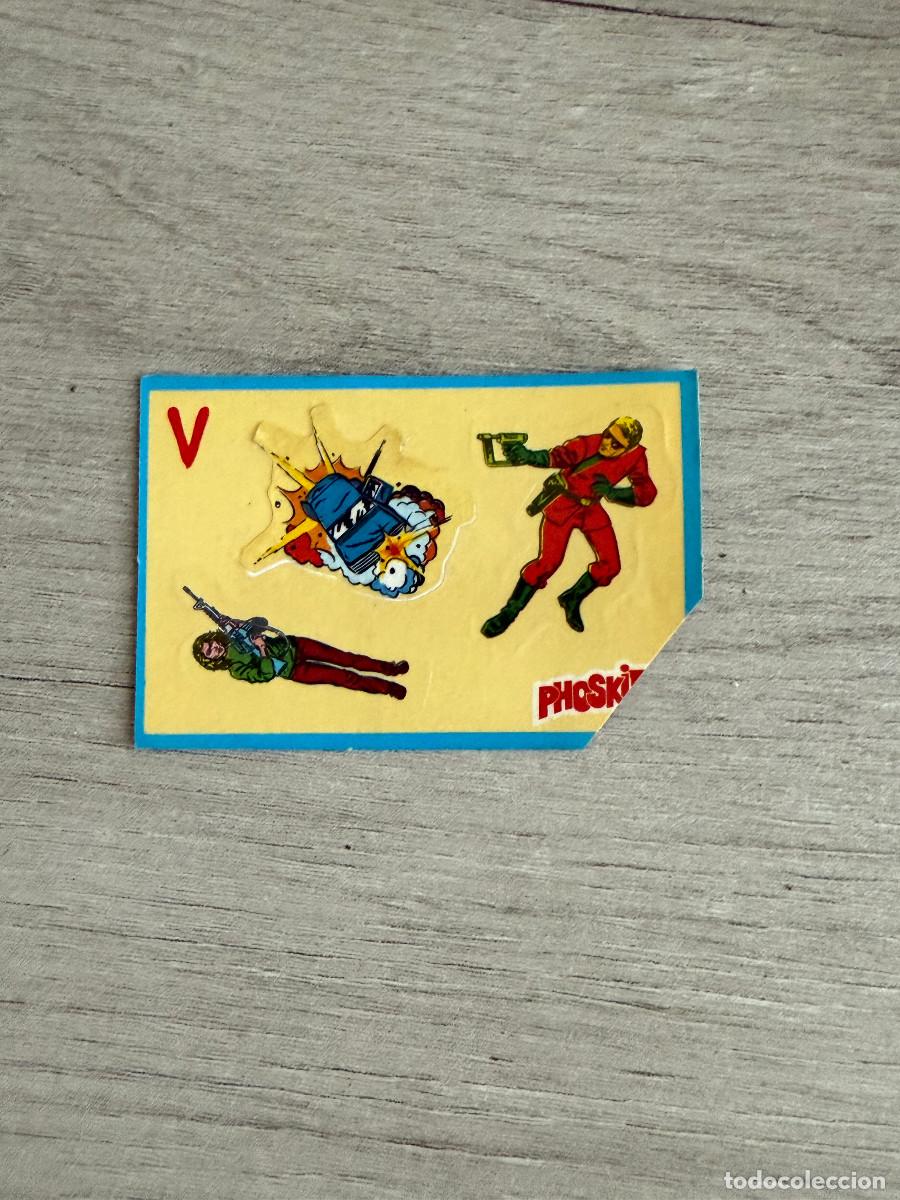 Coleccionismo Cromos antiguos: Cromo V Los Lagartos de Phoskitos