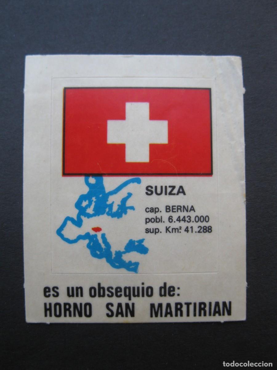 Coleccionismo Cromos antiguos: CROMO - PAISES DE EUROPA - SUIZA - HORNO SAN MARTIRIAN - NUNCA PEGADO.