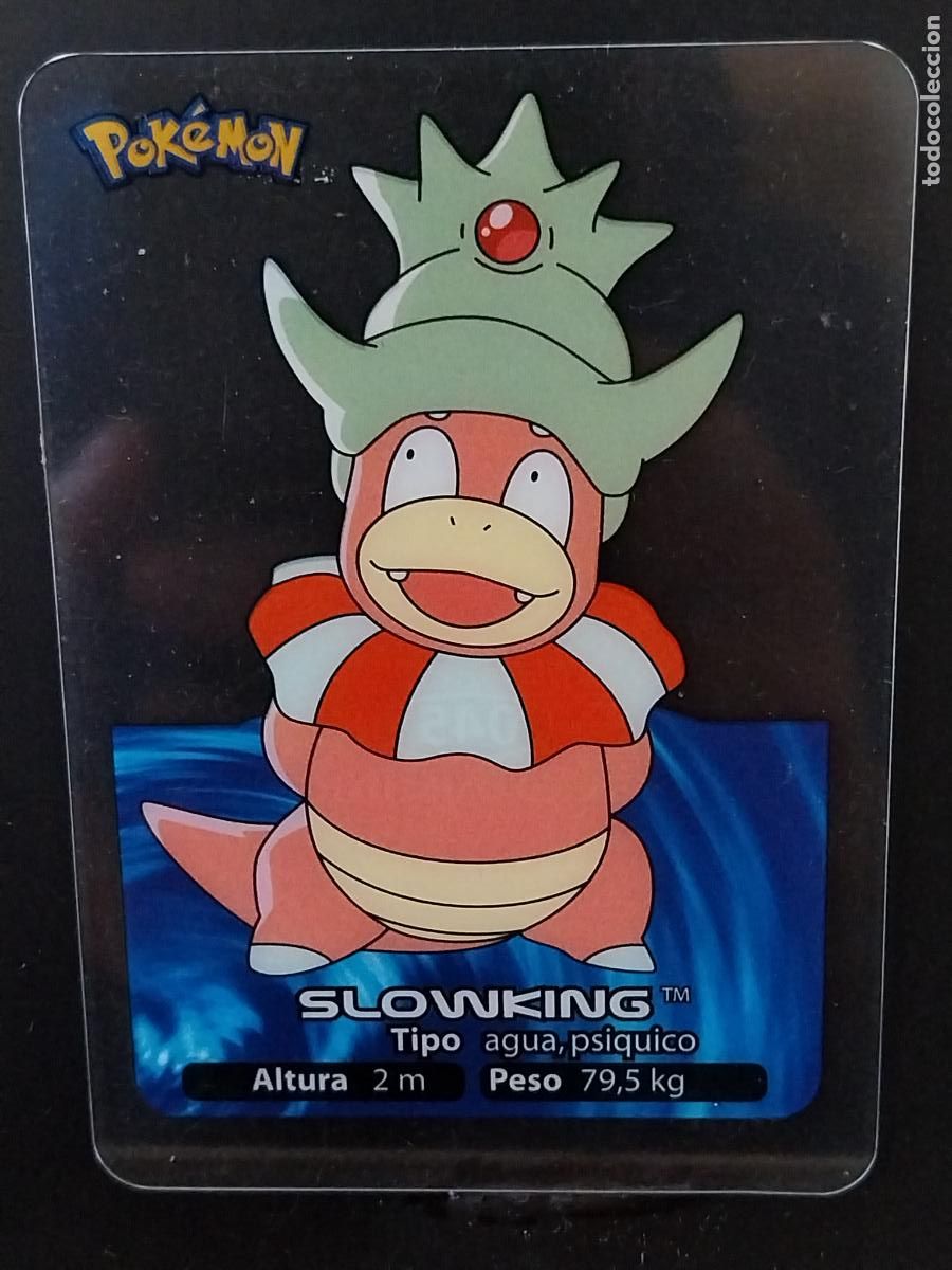 Coleccionismo Cromos antiguos: POKEMON LAMINCARDS EDIBAS MC CROMO 045 SLOWKING A&Ntilde;O 2006 JUGADA ORIGINAL