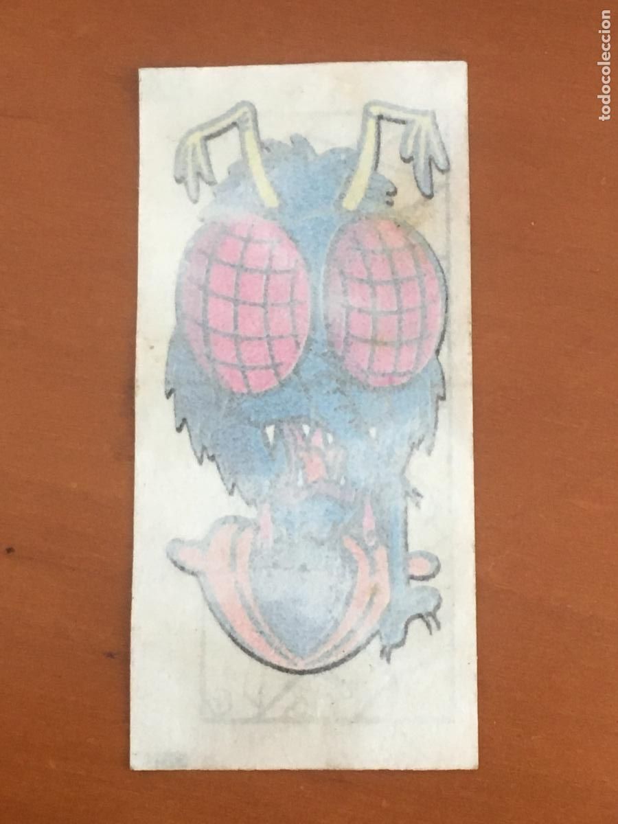Coleccionismo Cromos antiguos: monstruos cromo chicle calcomania nunca pegado