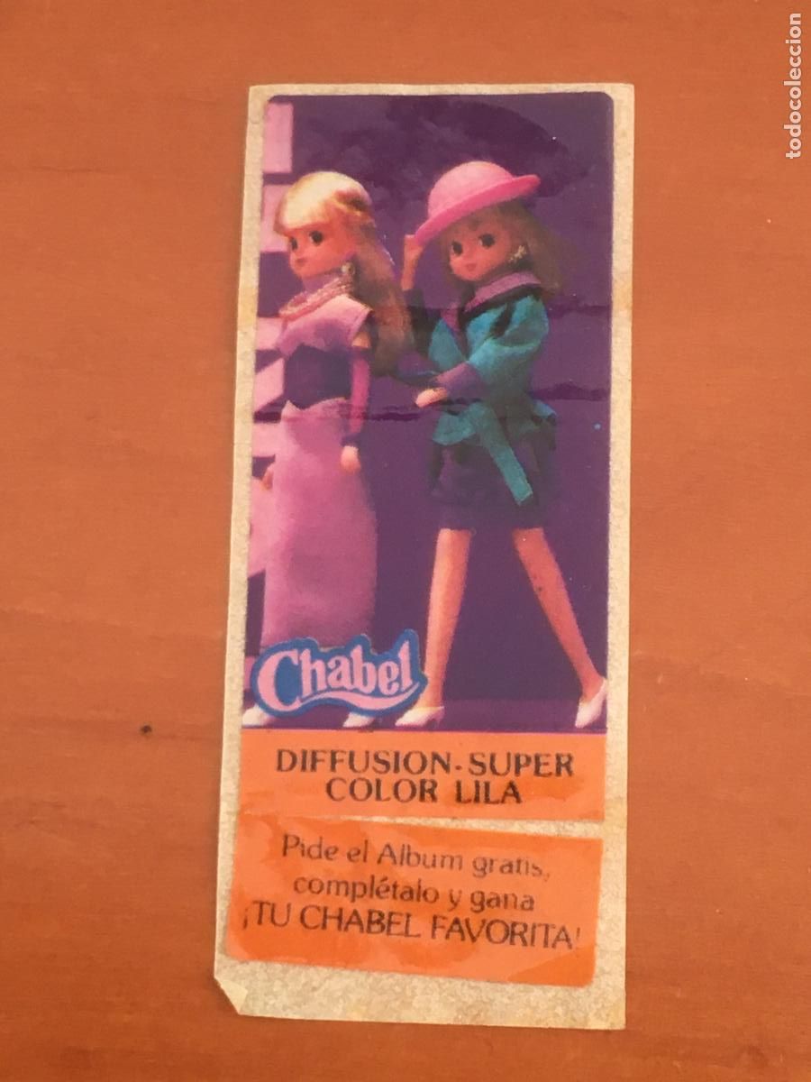 Coleccionismo Cromos antiguos: chabel cromo chicle nunca pegado