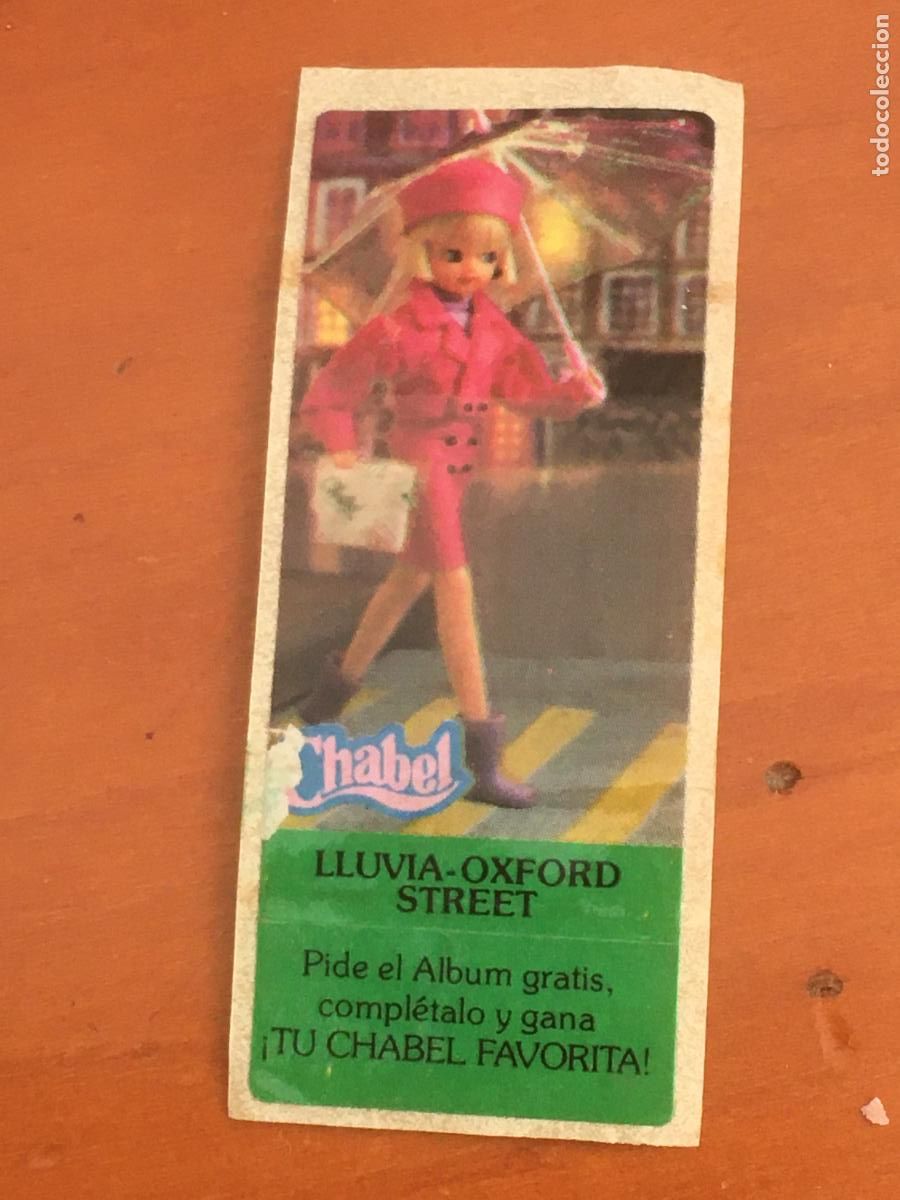 Coleccionismo Cromos antiguos: chabel cromo chicle nunca pegado