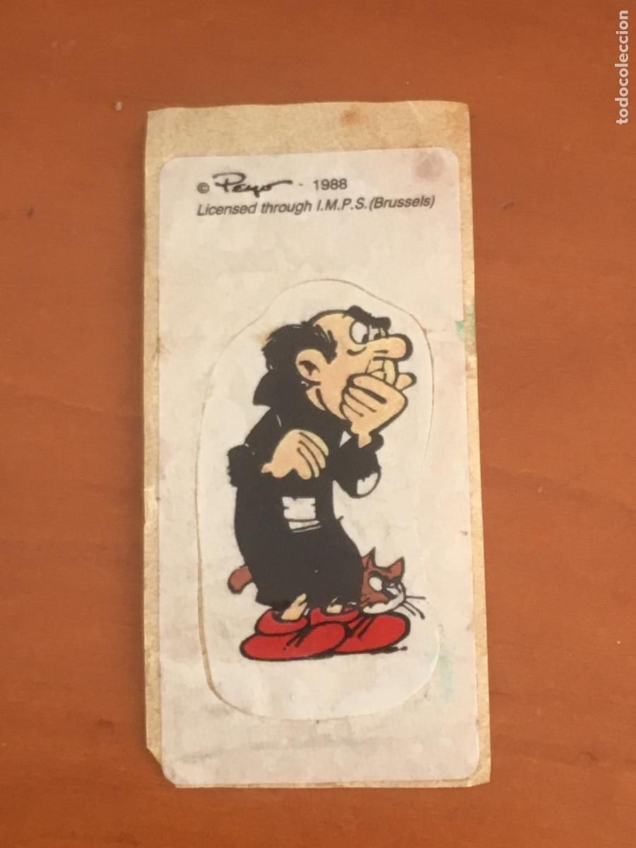 Sammeln alte Sammelbilder: pitufos cromo chicle nunca pegado