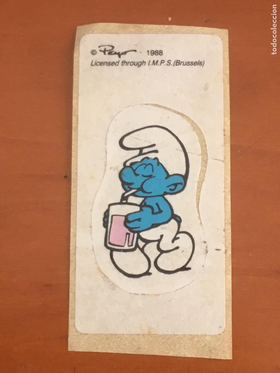 Collectable Antique Stickers: pitufos cromo chicle nunca pegado