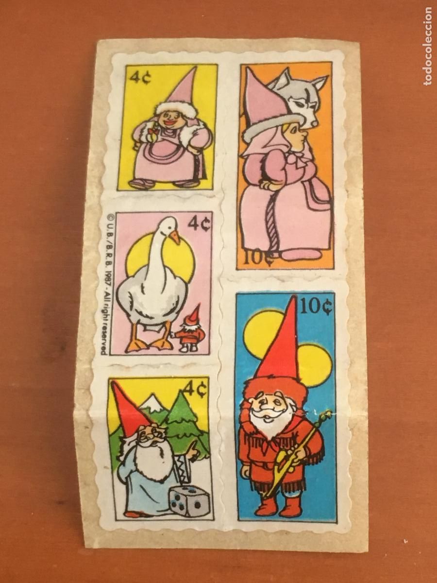 Coleccionismo Cromos antiguos: david el gnomo llamada gnomos cromo chicle nunca pegado