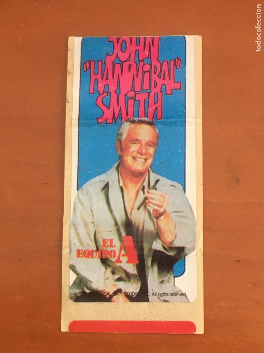 Coleccionismo Cromos antiguos: el equipo a the a team cromo chicle nunca pegado