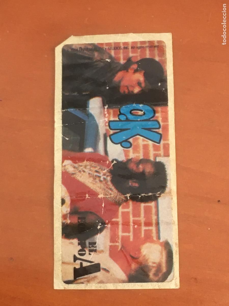 Coleccionismo Cromos antiguos: el equipo a the a team cromo chicle nunca pegado