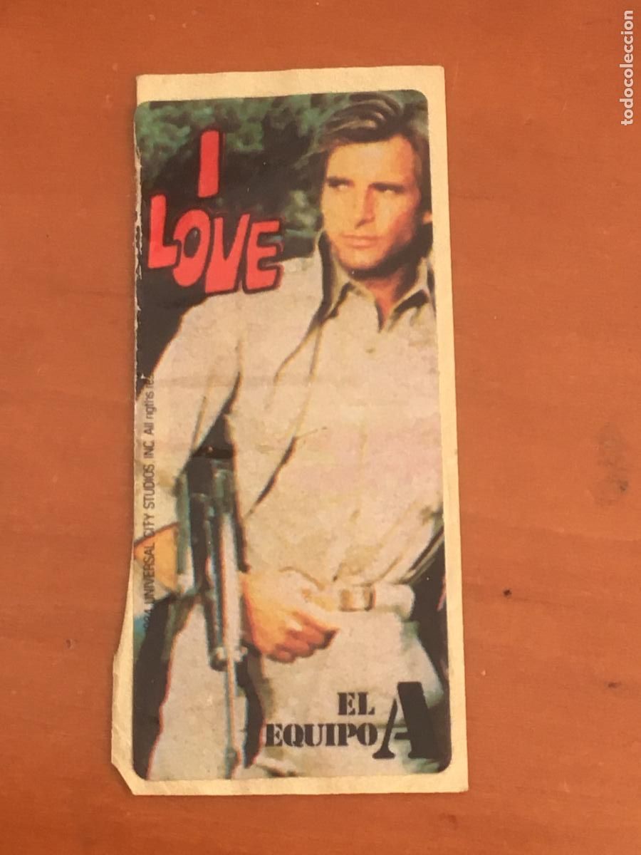 Coleccionismo Cromos antiguos: el equipo a the a team cromo chicle nunca pegado